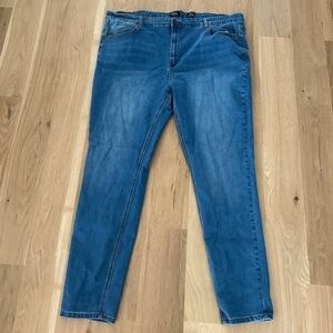 Boohoo Man Denim Skinny Stretch Blue Jeans Size 46R